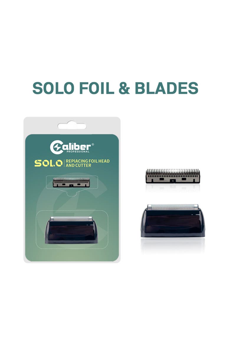 Solo Professional Replacement Foil Blades, Alternate, color, Black