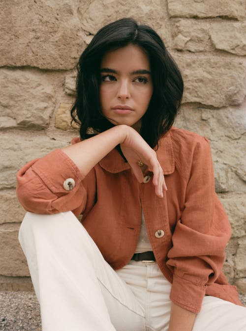 Vir Vita Béatrice Jacket In Brown