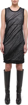 Helmut Lang Bubble Hem Cotton Dress