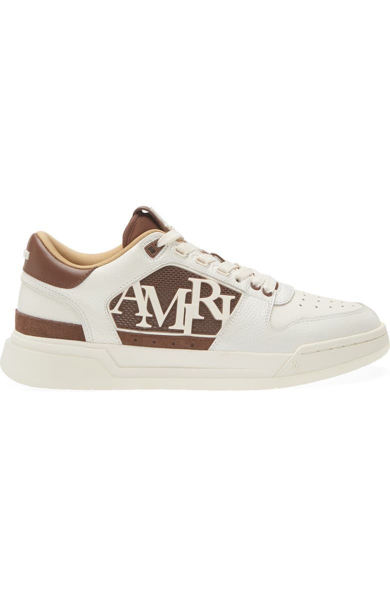 AMIRI Pebbled Classic Low Top Sneaker, Alternate, color, Tobacco