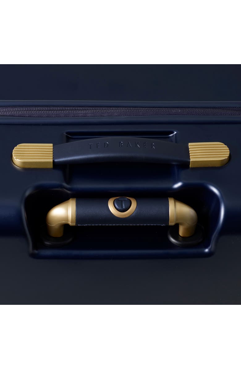 Ted Baker London Small Beau 22-Inch Bow Embossed Four-Wheel Trolley Suitcase, Alternate, color,