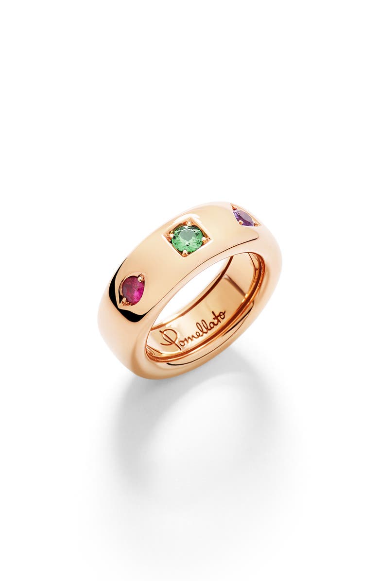 Pomellato Iconica Ring, Main, color, Rose Gold/ Multi