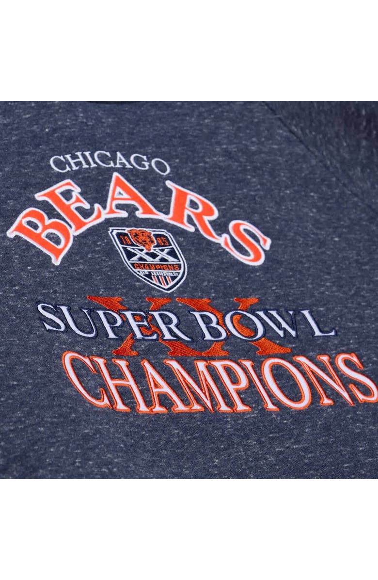 Mitchell & Ness Men's Mitchell & Ness  Navy Chicago Bears 1985 Super Bowl Champions Winning Streak Hoodie, Alternate, color, Navy