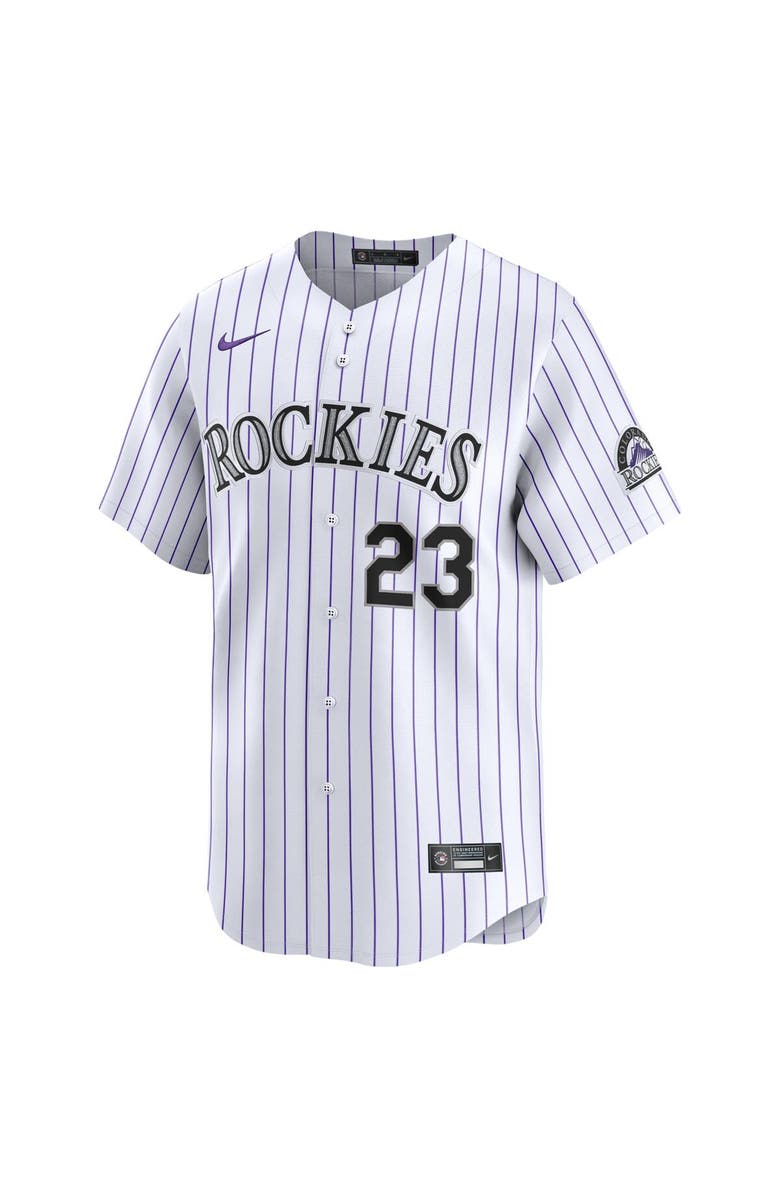 Nike Men's Nike Kris Bryant White Colorado Rockies Home Limited Player Jersey, Alternate, color, White