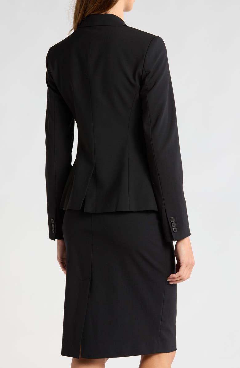 Theory Carissa Stretch Wool Classic Suit Jacket, Alternate, color,