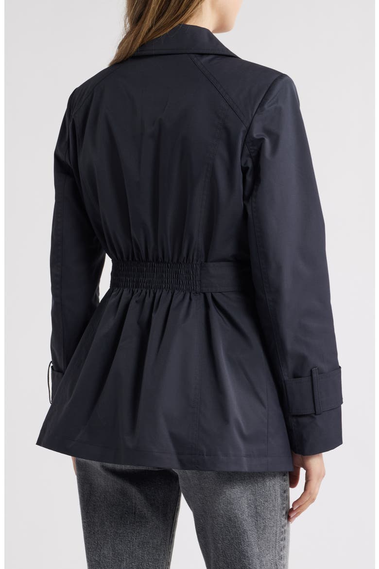 Belted Trench Coat, Alternate, color, NAVY