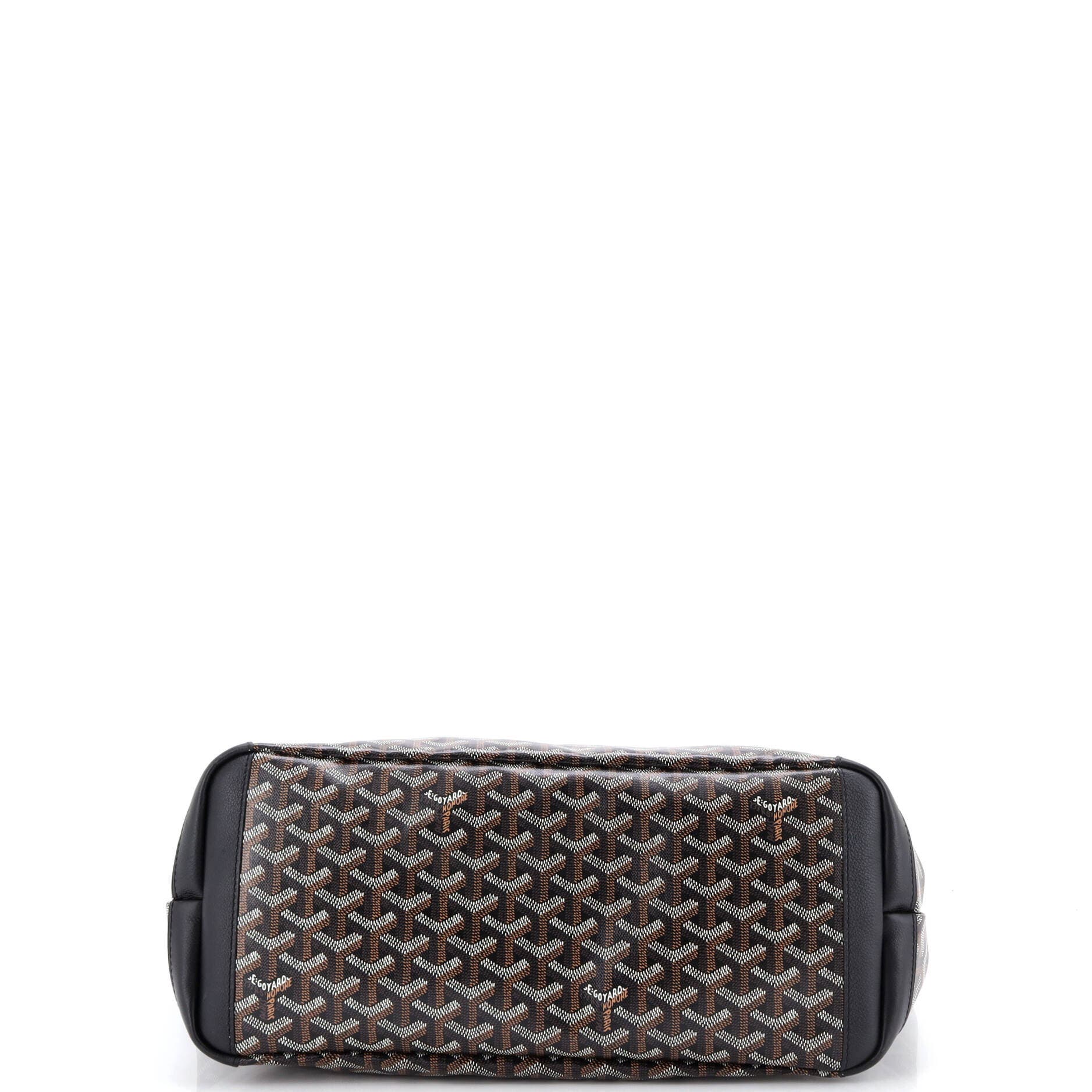 Pre-Owned Goyard Artois Tote Coated Canvas MM, Alternate, color, Black