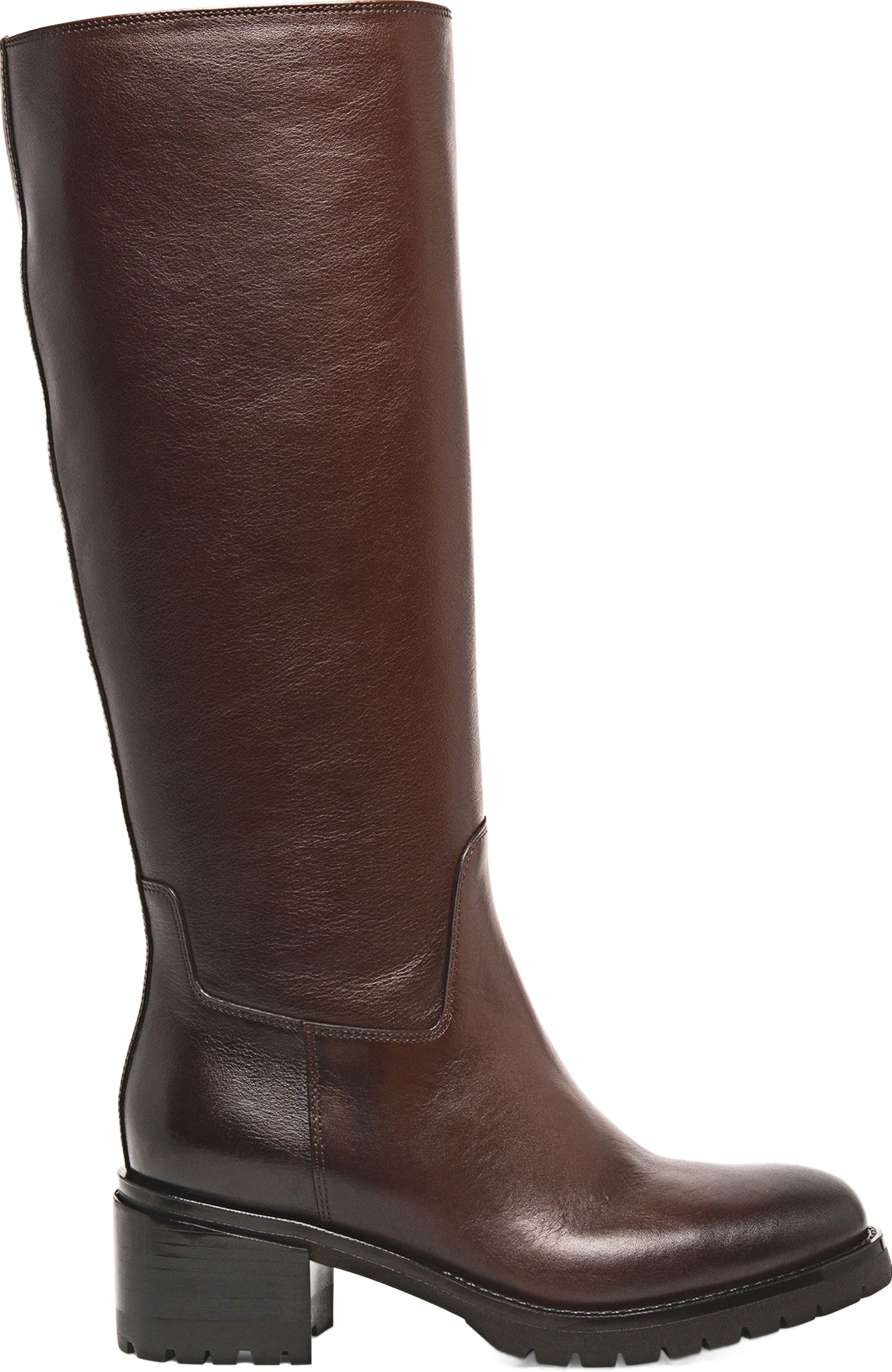 Santoni Women’s leather boot, Main, color, 