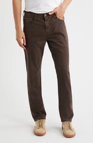 AG Everett Stretch Sateen Slim Straight Pants