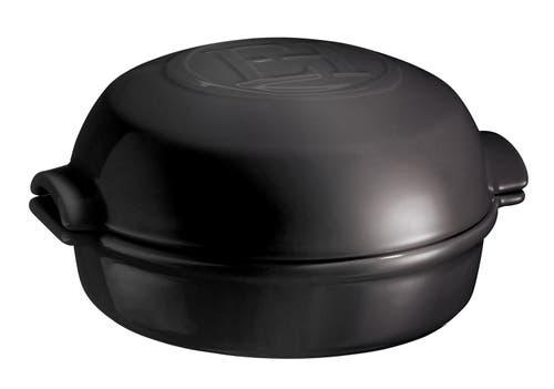 Emile Henry Cheese Baker In Charcoal