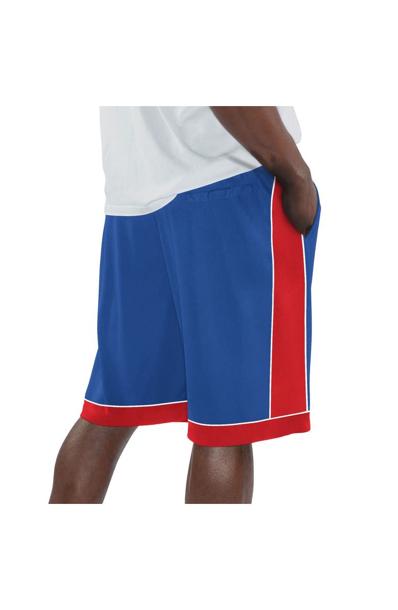 STARTER Men's Starter Royal/Red Buffalo Bills Vintage Fan Favorite Shorts, Alternate, color, 