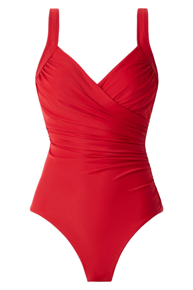 Sanibel Underwire One-Piece Swimsuit, Alternate, color, CAY