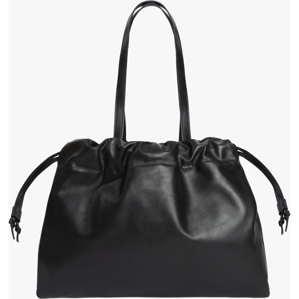 LEMIZ Asisi Large Leather Carryall Tote in Black at Nordstrom