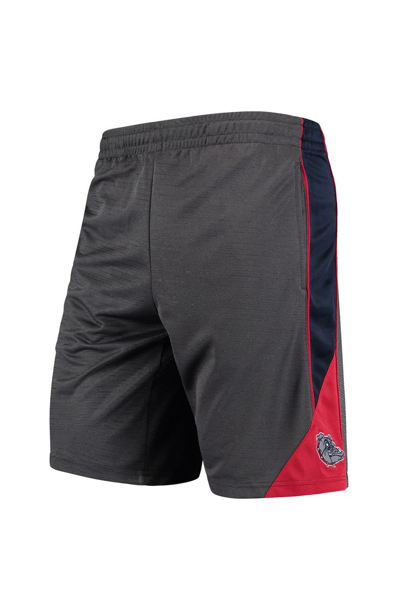 COLOSSEUM Men's Colosseum Charcoal Gonzaga Bulldogs Turnover Team Shorts, Alternate, color, Charcoal