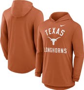 Nike Men's Nike Burnt Orange Texas Longhorns Classic Arch Tri-Blend Long Sleeve Hoodie T-Shirt
