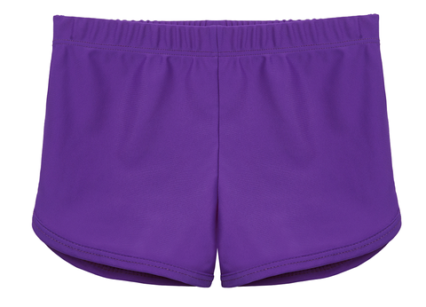 Girls Soft Stretch UPF 50+ Swim Short (Toddler, Little Kid, Big Kid)