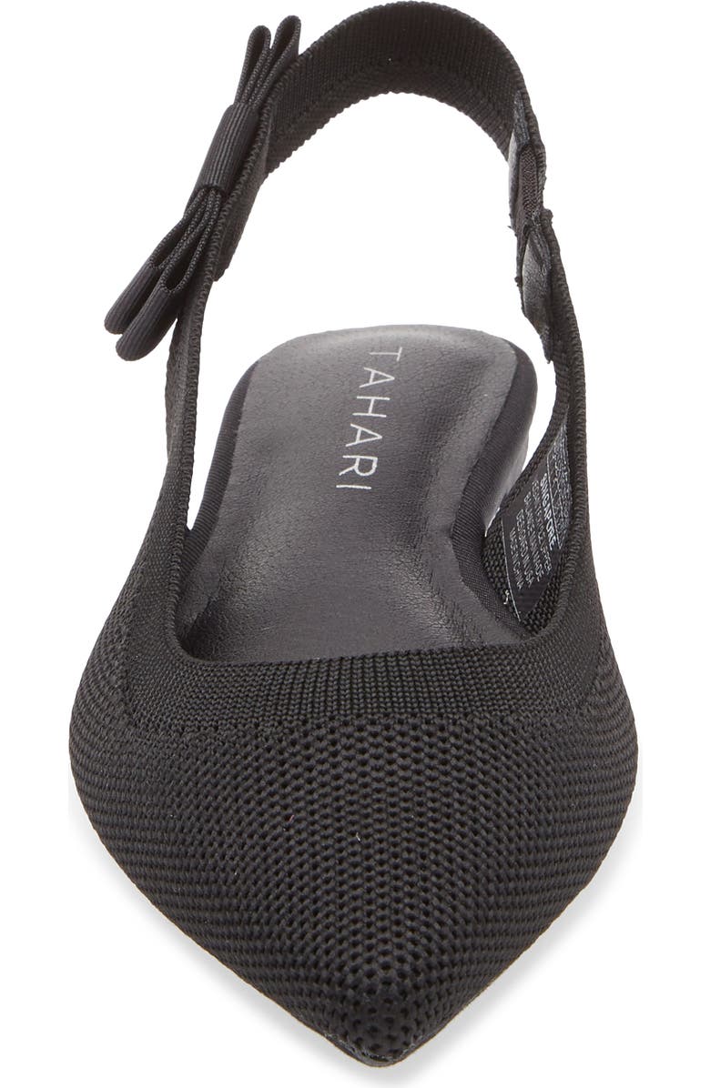Tahari Knit Slingback Flat, Alternate, color,