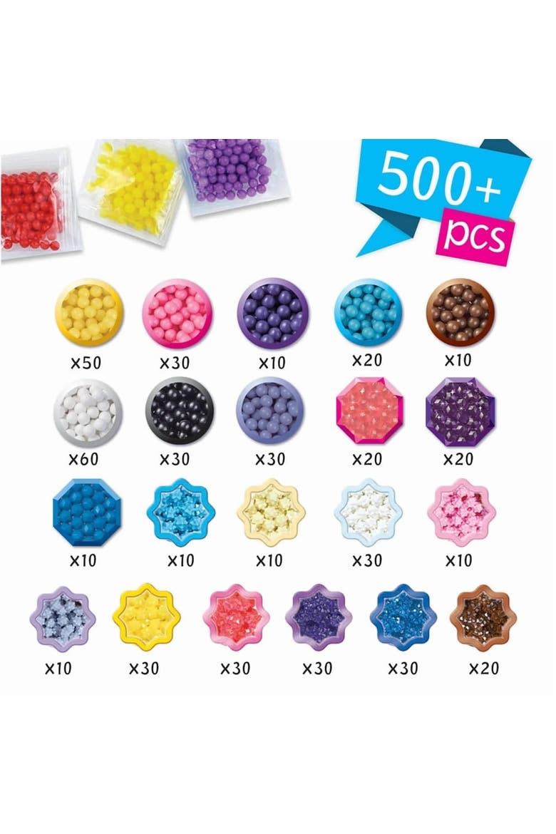 Decorator's Pouch, Complete Arts & Crafts Bead Kit with DIY Purse, Alternate, color, Multicolored