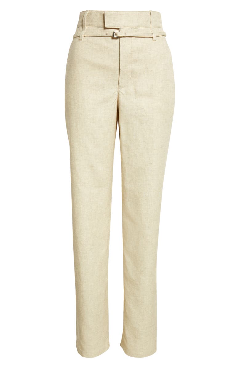 Jacquemus Le Pantalon Disgreghi Belted Pants, Alternate, color,