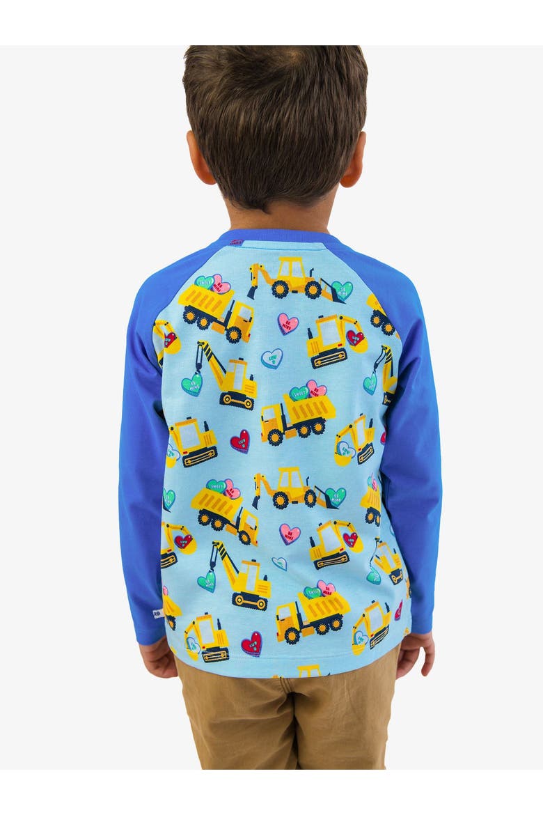 Boys Long Sleeve Raglan Henley Tee, Alternate, color, Loads of Love