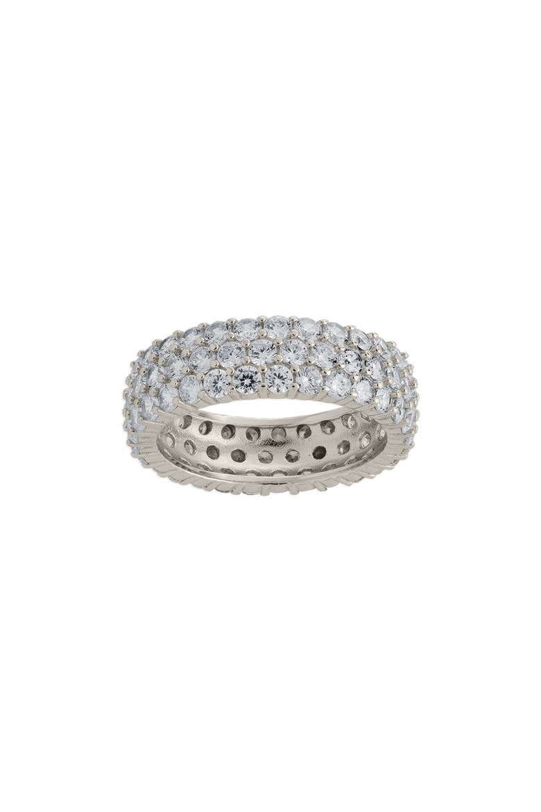 Kate Cubic Zirconia Ring, Main, color, SILVER