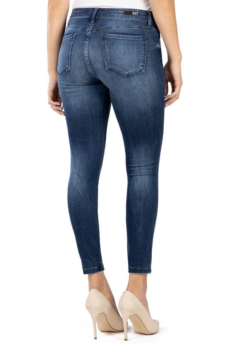 KUT from the Kloth Donna Ankle Skinny Jeans, Alternate, color, 