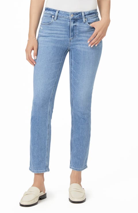Amber High Waist Straight Leg Jeans (Retrospect)