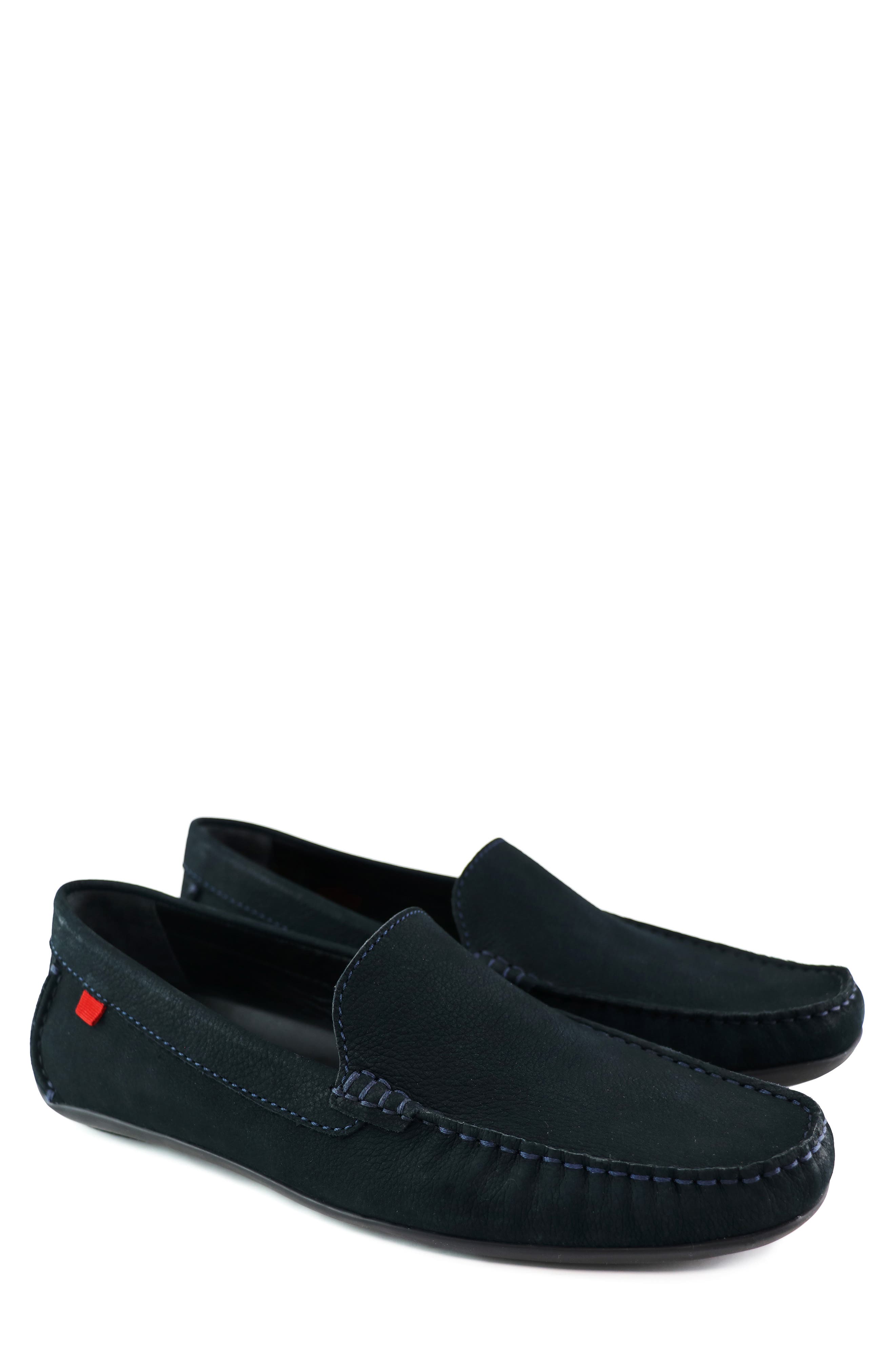 Broadway Driving Loafer, Alternate, color, NAVY ITALO GRAINY