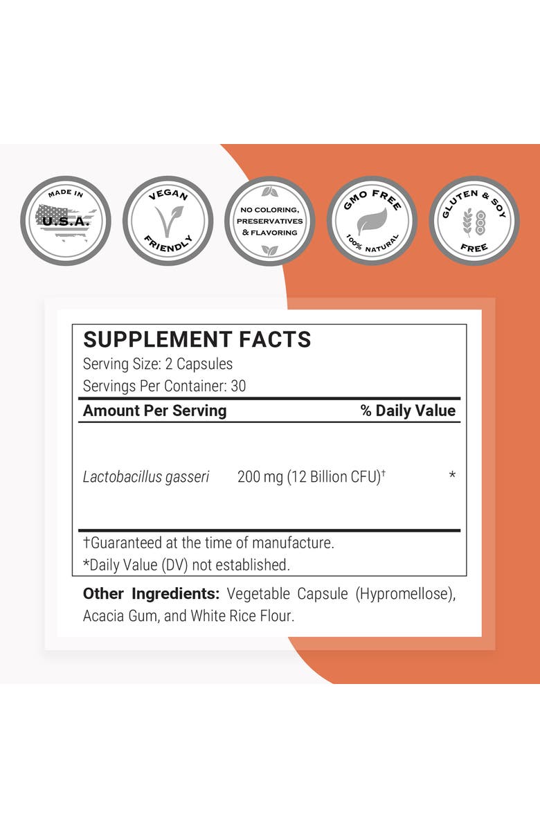 SuperSmart Lactobacillus Gasseri, Alternate, color, NO COLOR