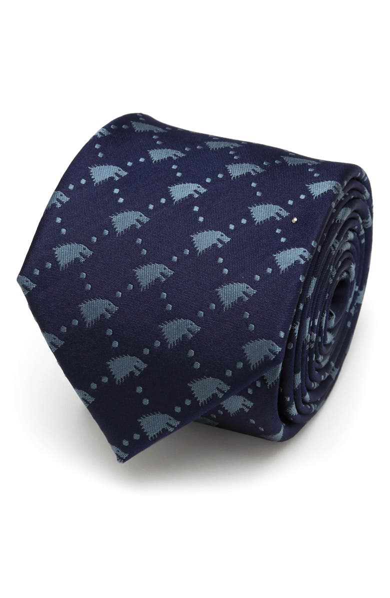 Cufflinks, Inc. Stark Direwolf Silk Tie, Alternate, color,
