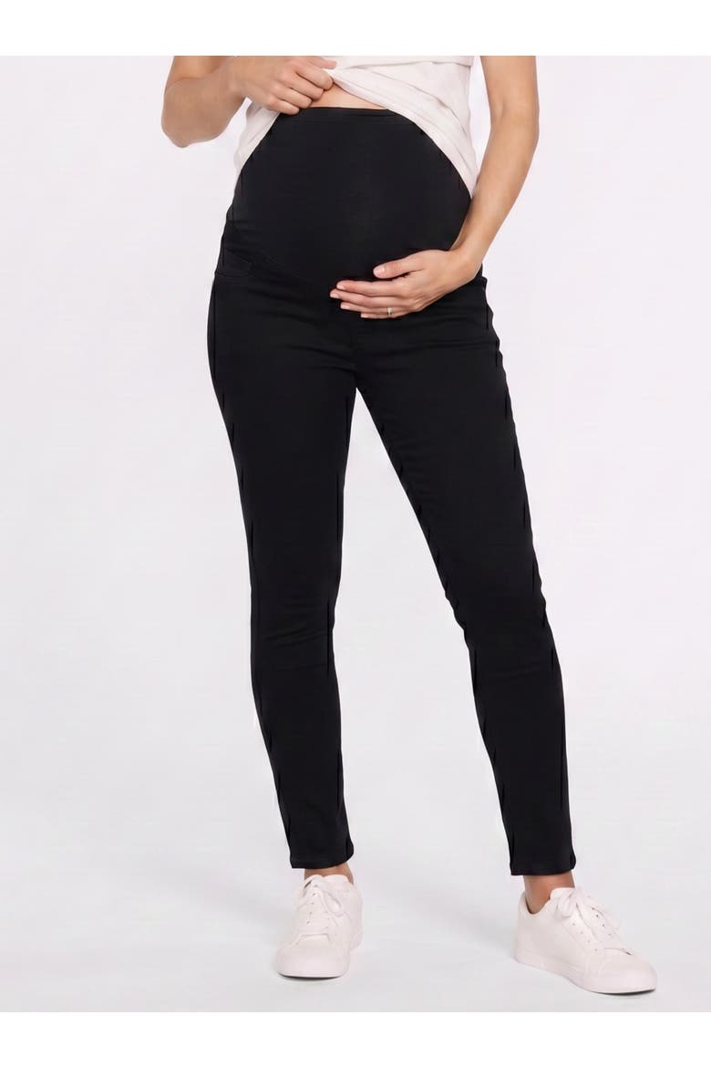 Secret Fit Ankle Length Skinny Jeans, Main, color, Black