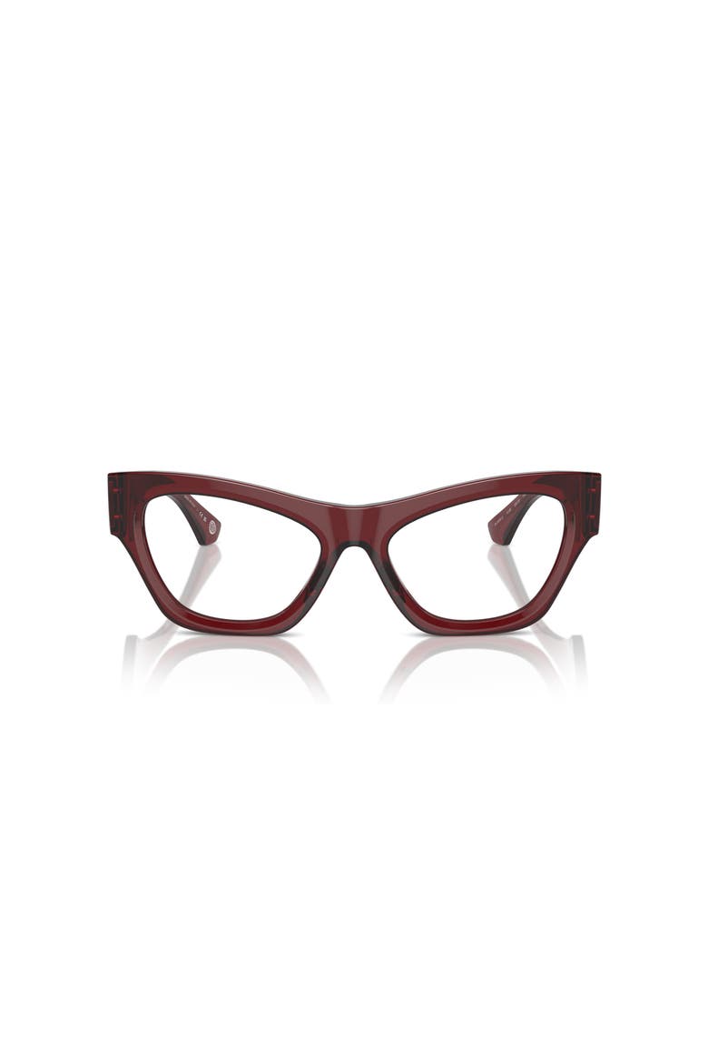 51mm Cat Eye optical glasses, Alternate, color, Red