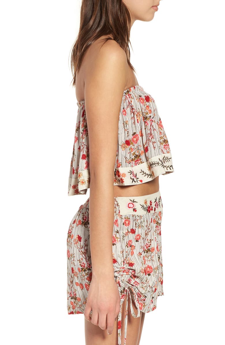 Raga Primrose Floral Print Shorts, Alternate, color, 