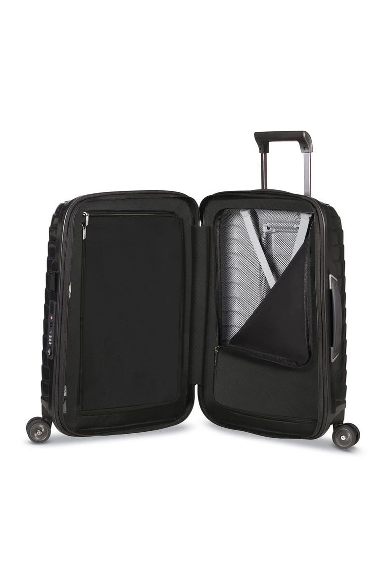Proxis Global Hardside 22" Carry On Spinner Luggage, Alternate, color, Black