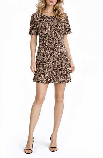 Isaac Mizrahi New York Lucy Print Trapeze Dress