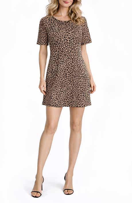Isaac Mizrahi New York Lucy Print Trapeze Dress