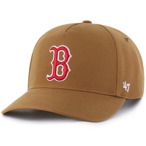 Men's Carhartt x '47  Brown Boston Red Sox Hitch Adjustable Hat