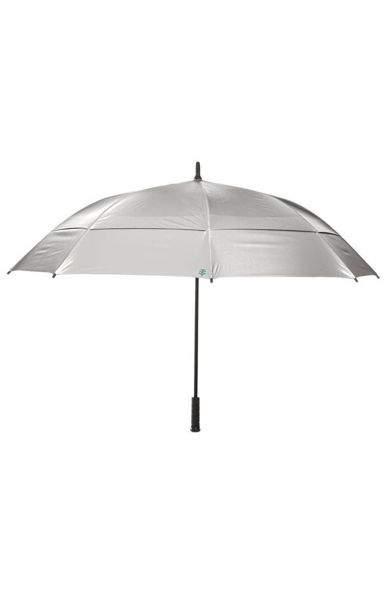 Coolibar Golf Umbrella - UPF 50+ Sun Protection - Tournament, Main, color, Silver