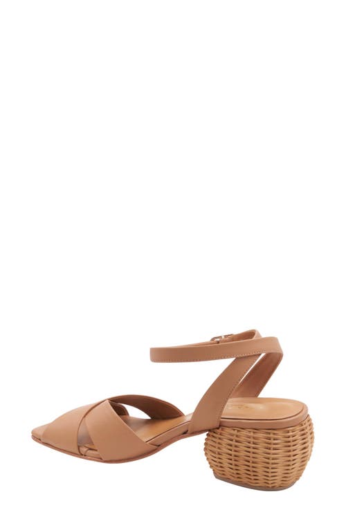 Andre Assous André Assous Winona Ankle Strap Sandal In Camel