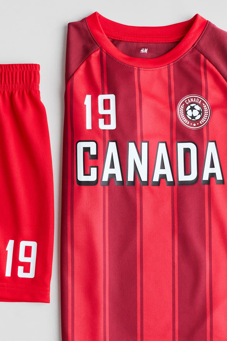 Football Set, Alternate, color, Red/Canada