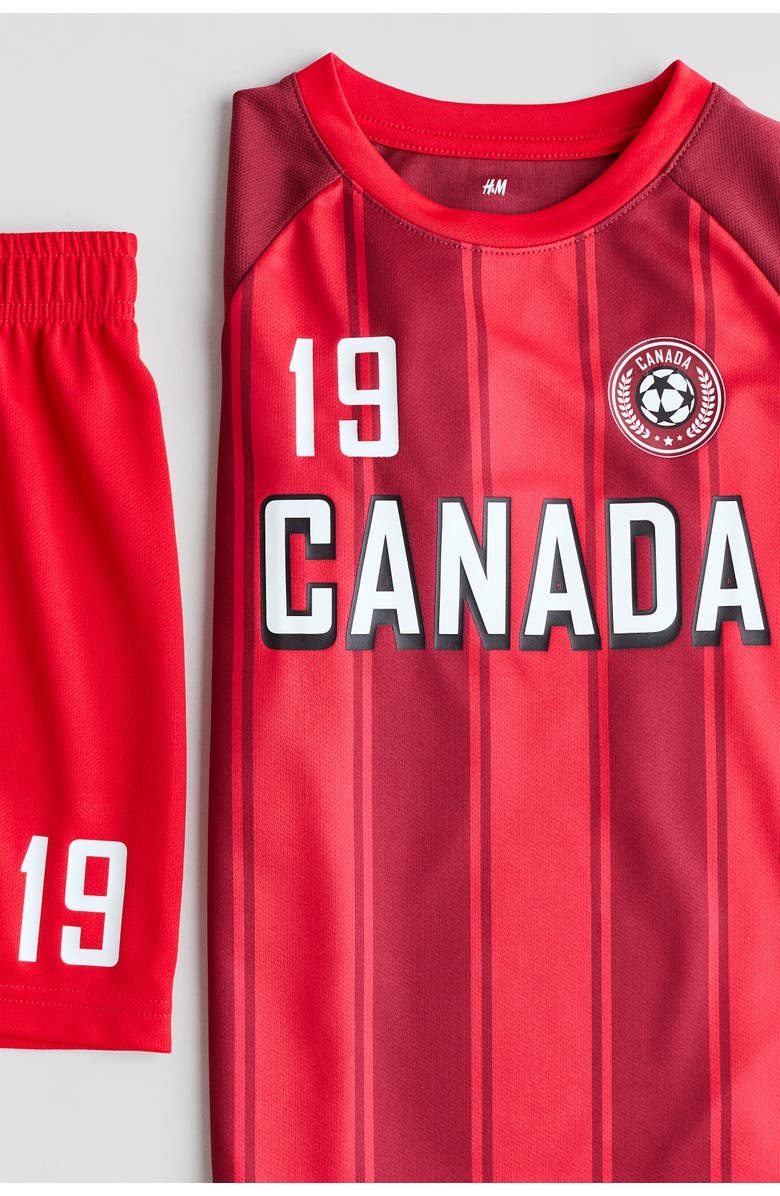 H&M Football Set, Alternate, color, Red/Canada