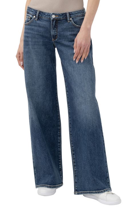 Low Rise Baggy Wide Leg Jeans