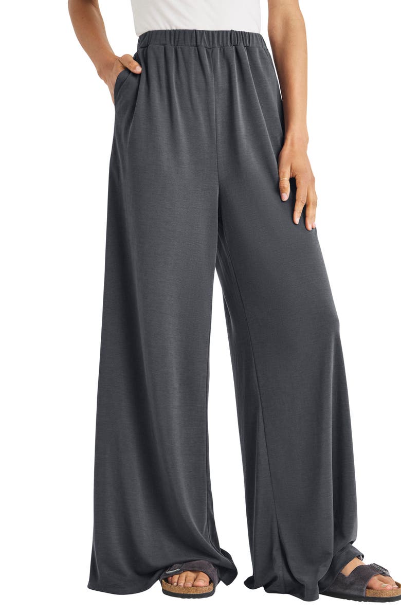 Splendid Giada Sandwash Palazzo Pants, Main, color, 