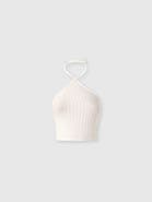 Missoni Top In Lamé Viscose With Raschel Workmanship And Halter Neckline