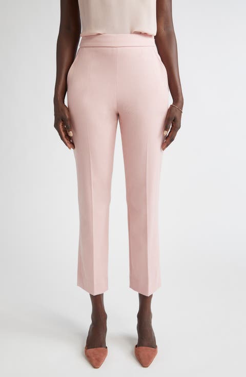Emma Mélange Stretch Twill Crop Pants