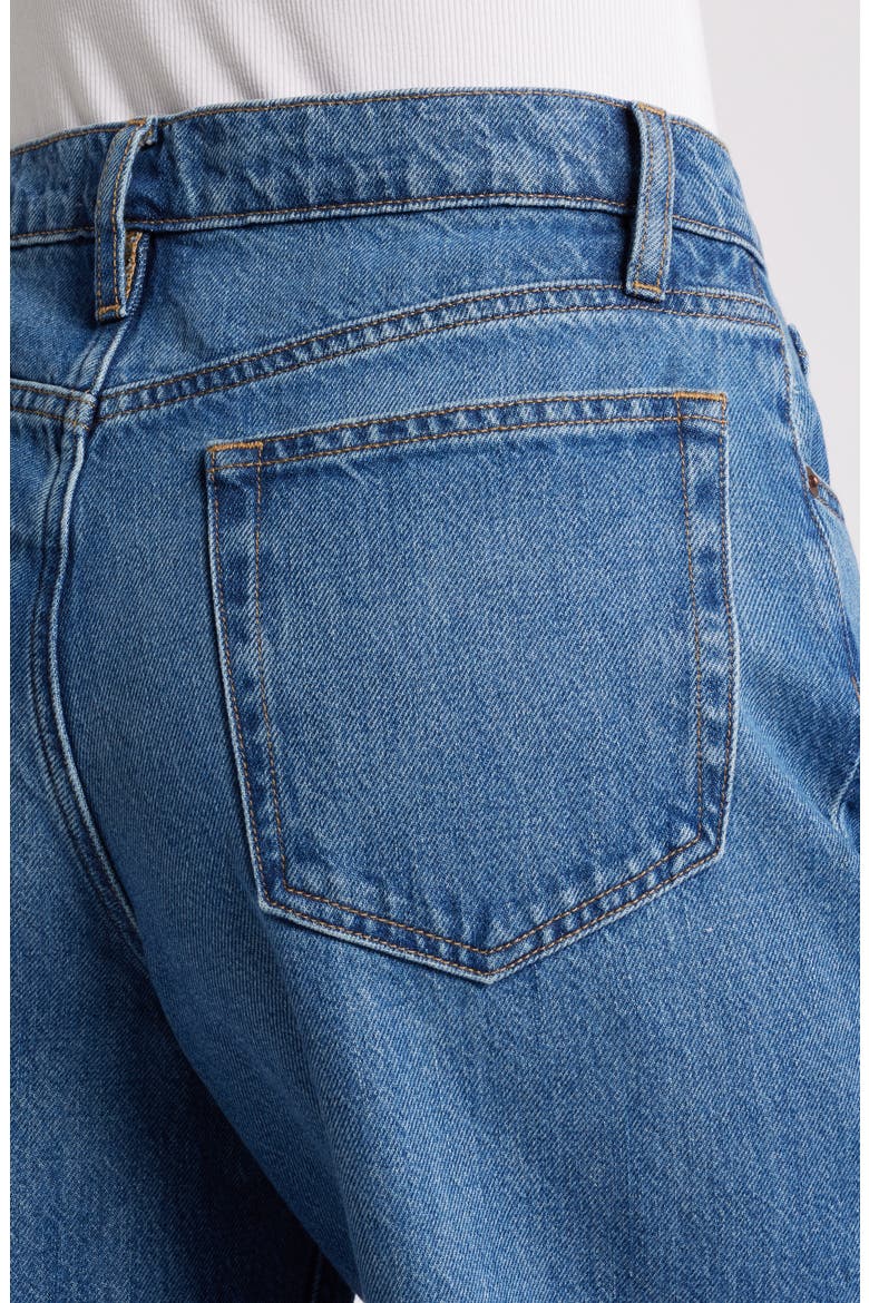 Easy Wide Flare Jeans, Alternate, color, LUCITE