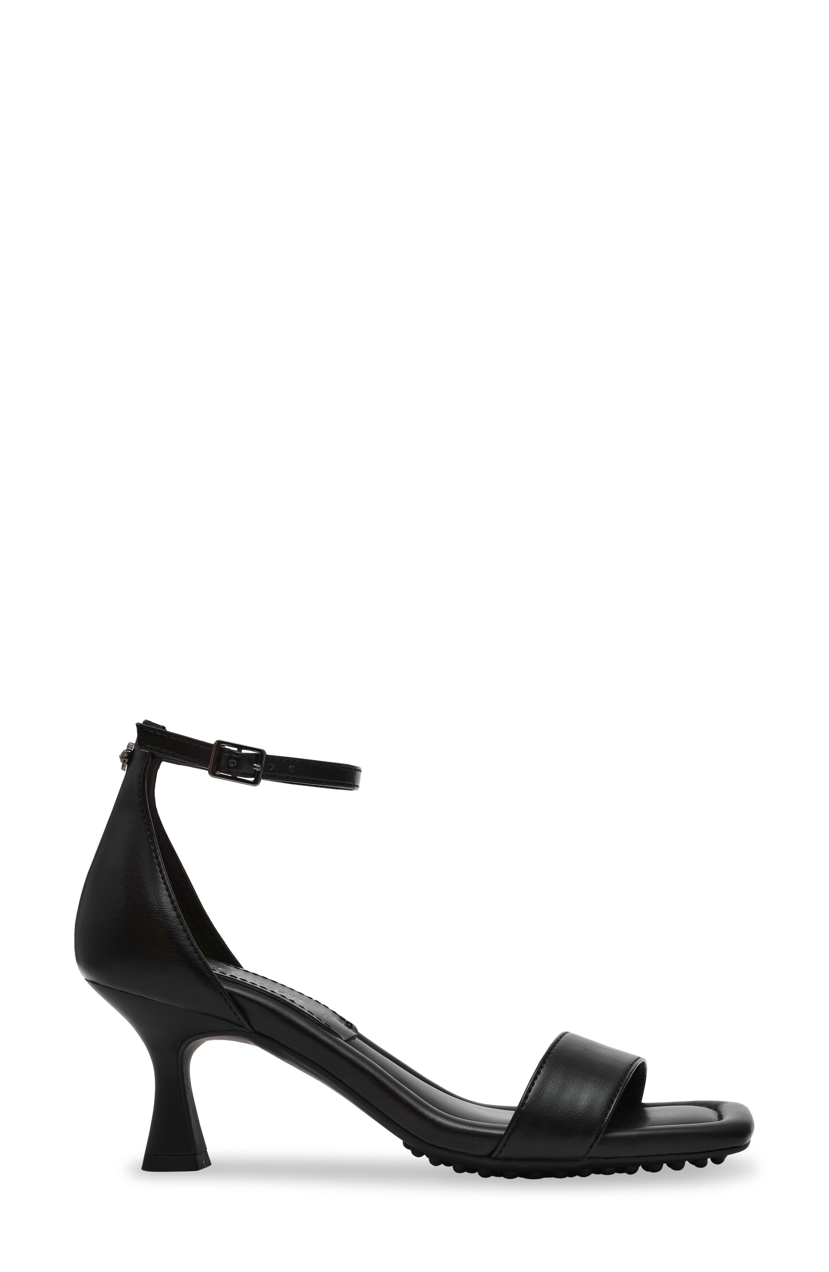 Anne Klein Jade Sandal, Alternate, color, Black Pu