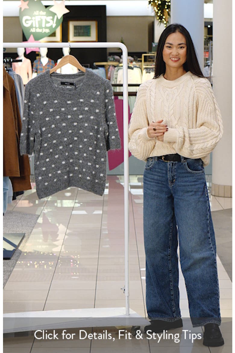 Novah Dotty Crewneck Sweater video