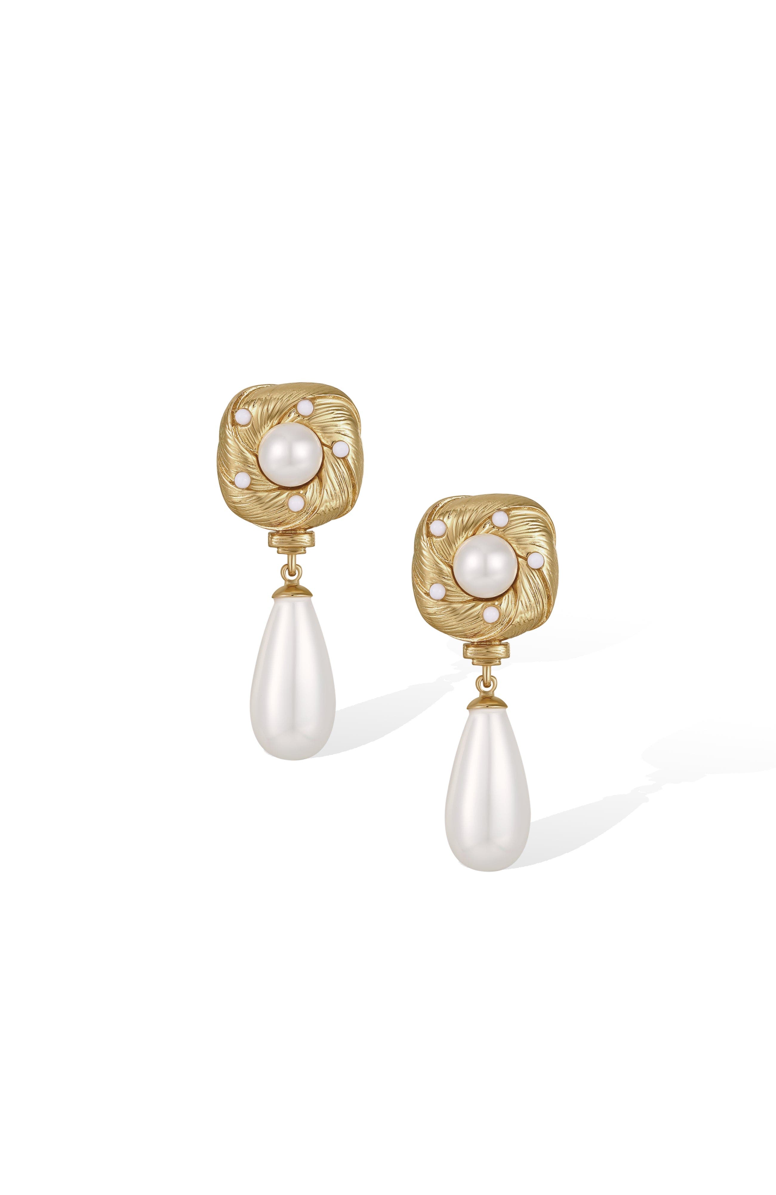selected Gold & White