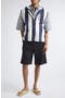 selected Jacquard Big Stripes Navy